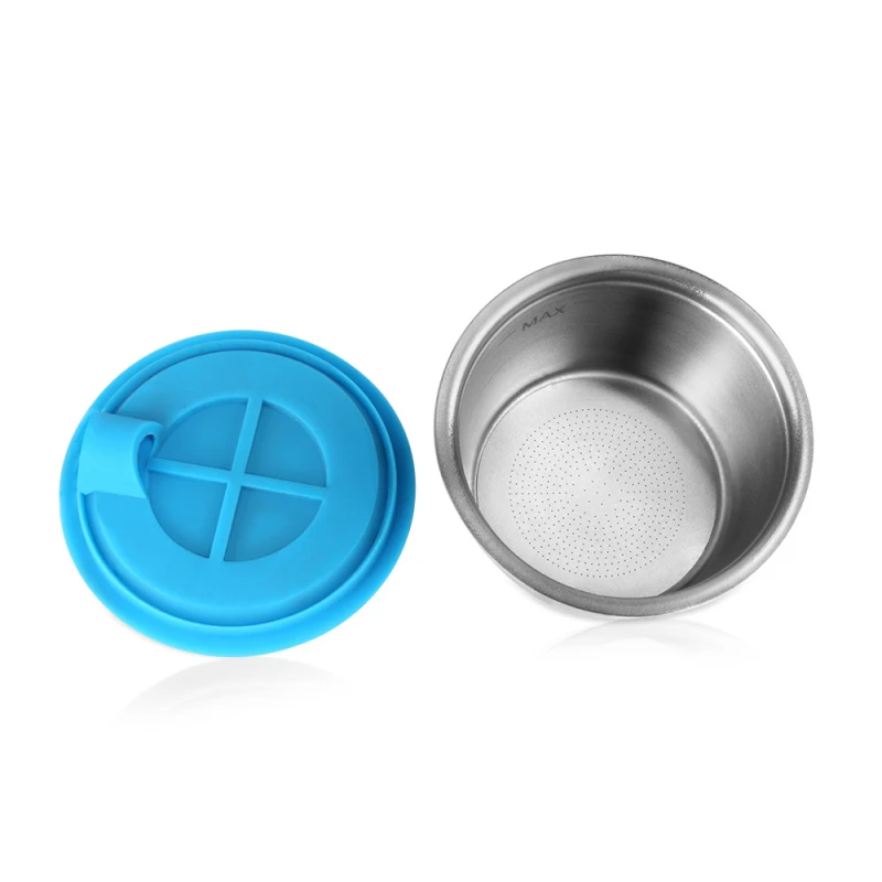 

Stainless Steel Metal Reusable Dolce Gusto Coffee Capsule Recycle Shell Filter With Nescafe Machine Refillable Filter Dripper