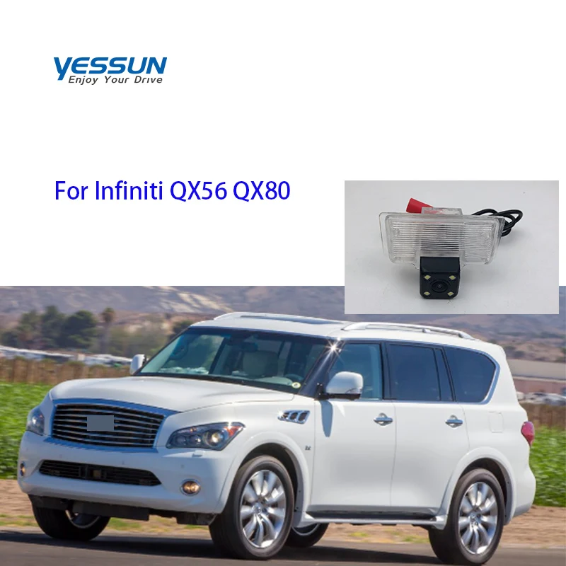 

Yessun For Infiniti JX35 QX60 2013+ Infiniti QX56 QX80 2013+ Car CCD LED Backup Reverse Rear View Camera Car Parking Monitor