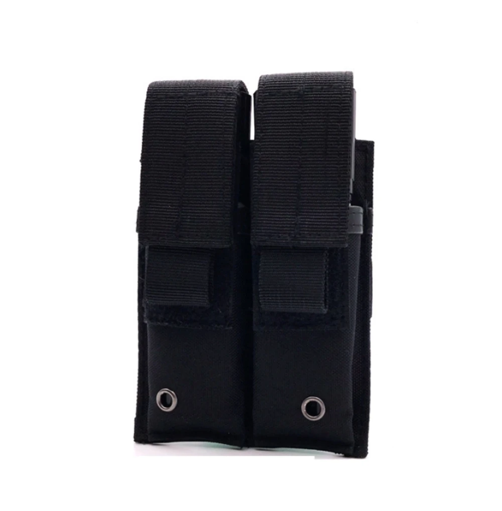 Тактический Двойной Молл пояс 9 мм маг Чехол для фонарика на открытом воздухе