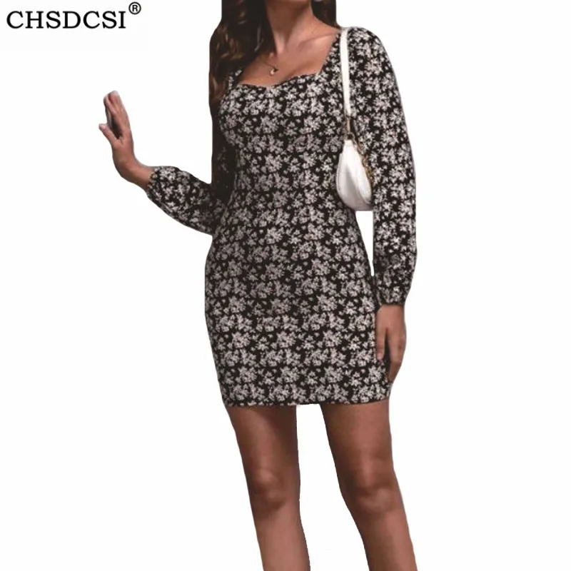 CHSDCSI Bodycon Вечерние мини платье для женщин пикантные на новогоднюю тематику раздел