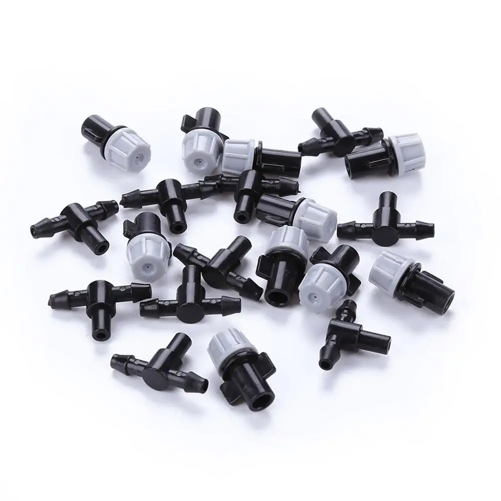 10 шт. туман распылительные спринклеры + футболки соединитель насадки для полива и