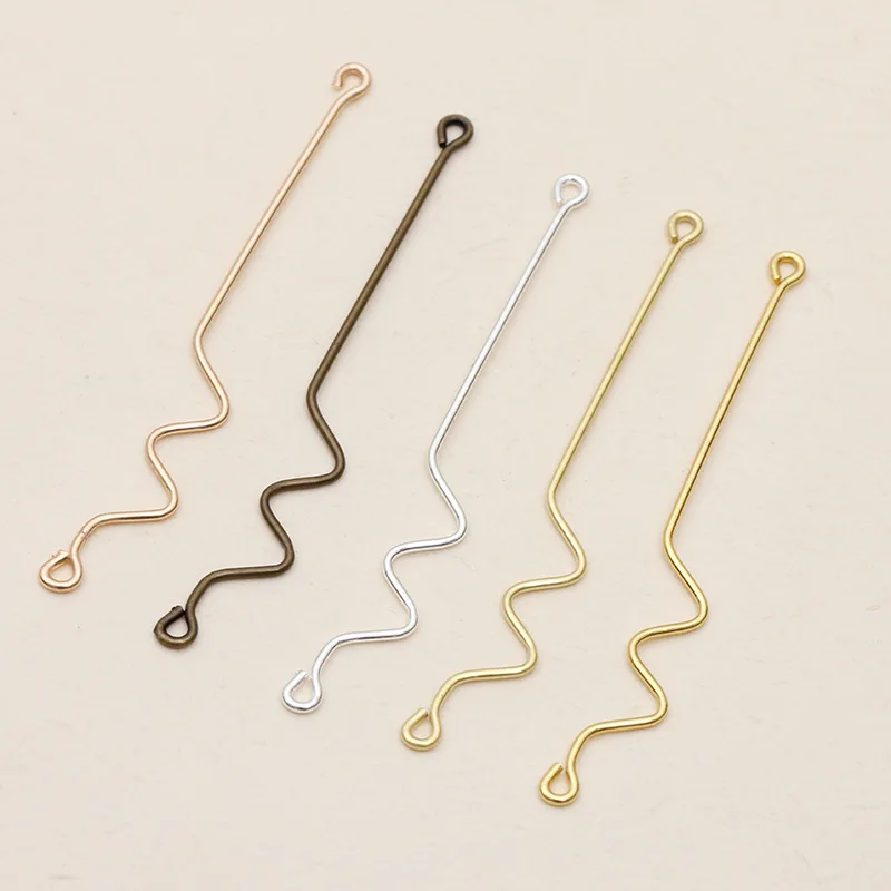 Провода помахали шпильки подвески соединители серьги ожерелье для изготовления