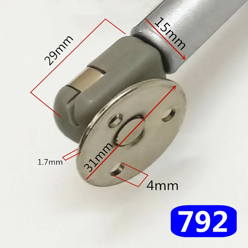 6/8/10 Inch Bearing Bullet Shape Head Support Lift Up Hydraulic Gas Spring Fitting For Small Cabinet Kitchen Cupboard | Обустройство