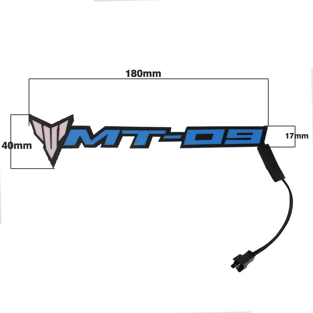 Светодиодный фонарь для мотоцикла DIY светоотражающий холодный свет наклейка
