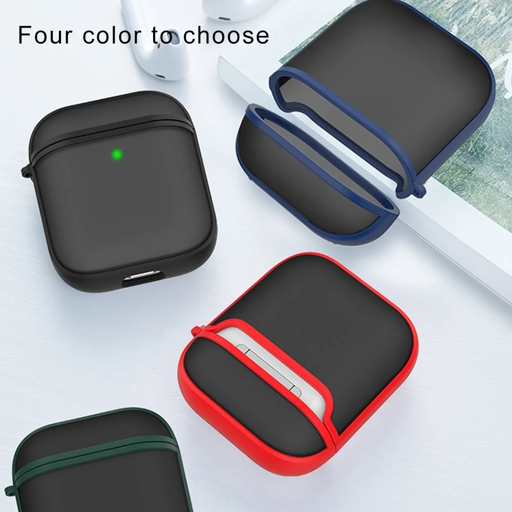 LAPOPNUT Wireless Bluetooth Earphone Case for Apple Airpods 1 2 Box Silicone Air Pods Accessories Headphone Protective Cover |