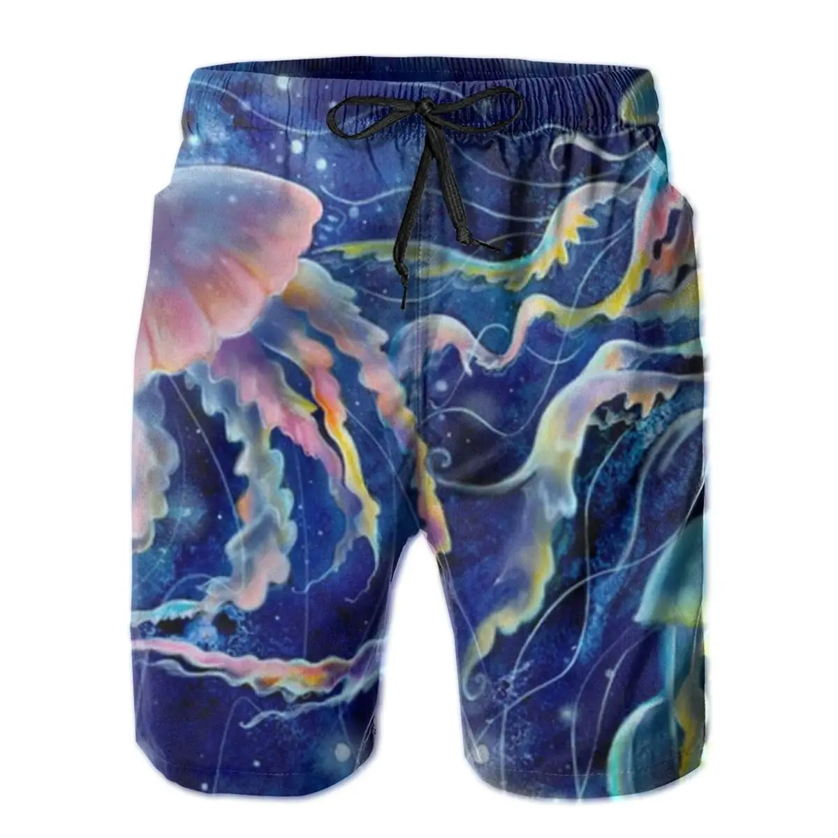 

New Fashion Men Sporting Beaching Shorts Holiday surfing leisure Short Undersea World Jellyfish Tortoise Men's Shorts Quick Dry