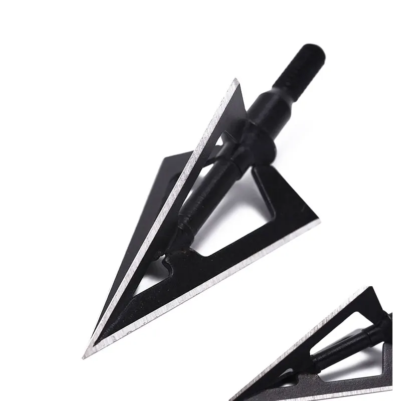 1 шт. охотничьи наконечники 3 лезвия стрел из нержавеющей стали золотого/черного