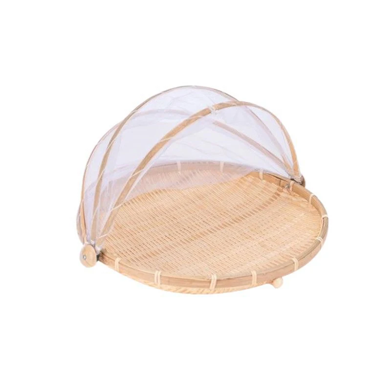 

Food Fly Proof Basket With Net Tent Hand Organization Fruit Green Bread Storage And Simple Ball Outdoor Net Cover