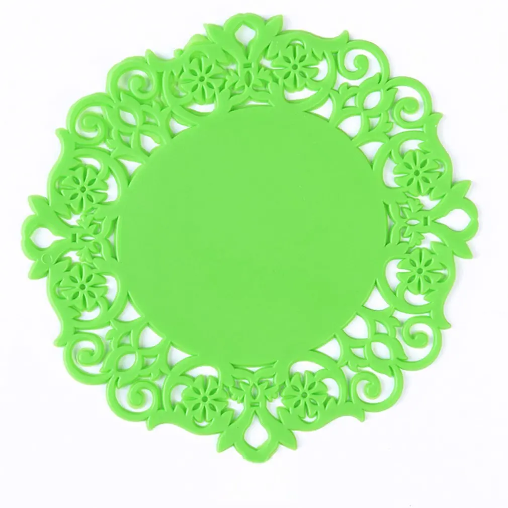 1 шт. креативные полые силиконовые в форме цветка Нескользящие противоскользящие