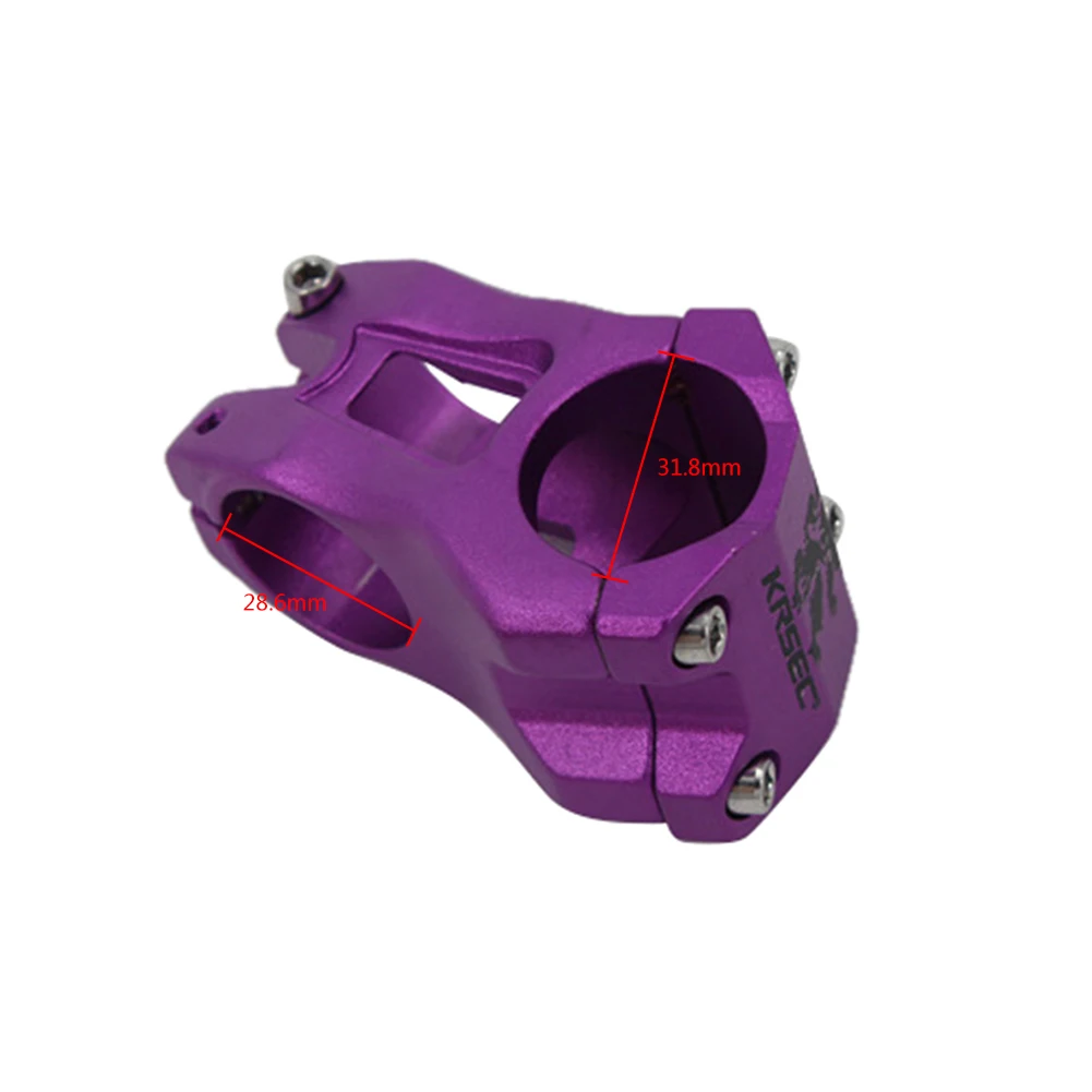 

Wake Wear-resistant Mountain MTB Bike Handlebar Stem Rainbow Bike Handle Stand Ultra Light Riser 3D Forging 28.6, 31.8MM