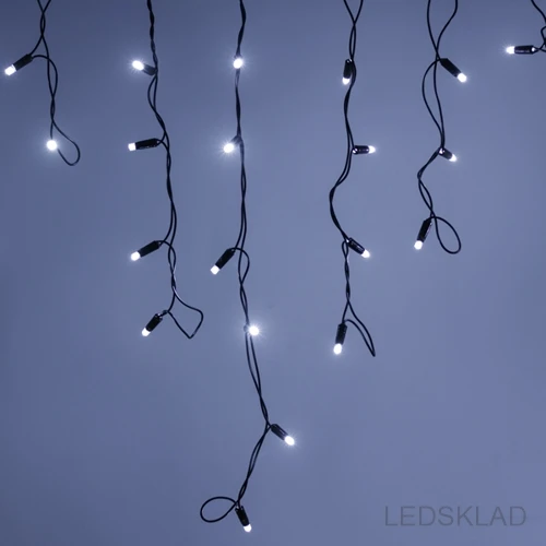 026011 Светодиодная гирлянда ARD EDGE CLASSIC 2400x600 BLACK 88LED STD WHITE (230V 6W) (ARDCL IP65) 1шт. Arlight|Новизна