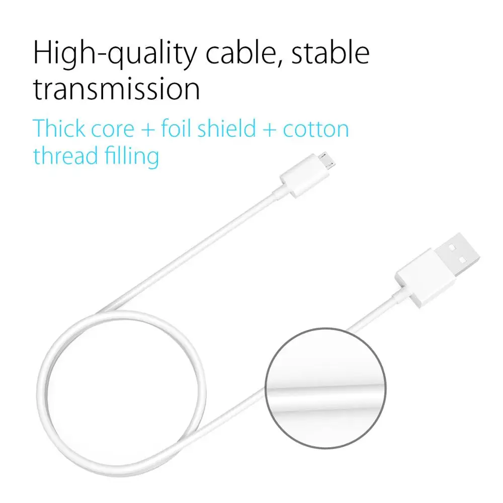 ORICO 3 шт микро USB кабель для зарядки и синхронизации данных 100 см Xiaomi Huawei Android