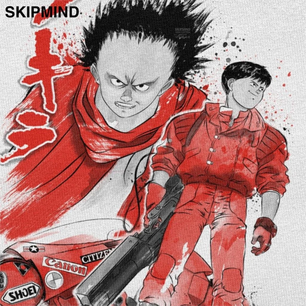 Модные мужские футболки Нео Токио хлопковая Футболка с круглым вырезом летние