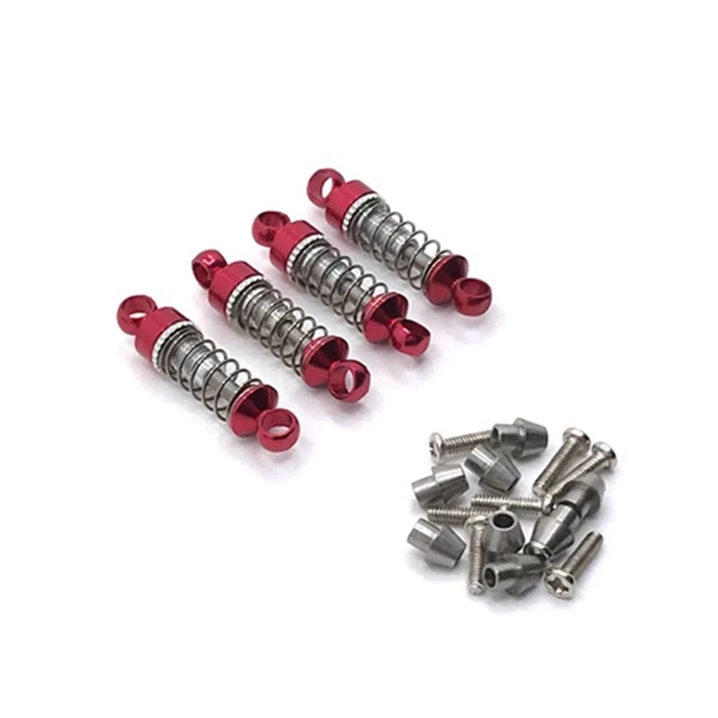 

4 шт., металлический амортизатор для Wltoys 284131 K969 K979 K989 K999 P929 P939 1/28