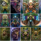 Алмазная живопись, Мультяшные наборы для вышивки крестом для взрослых, Кристина МакАлистер, мозаика, аксессуары для декора, стразы