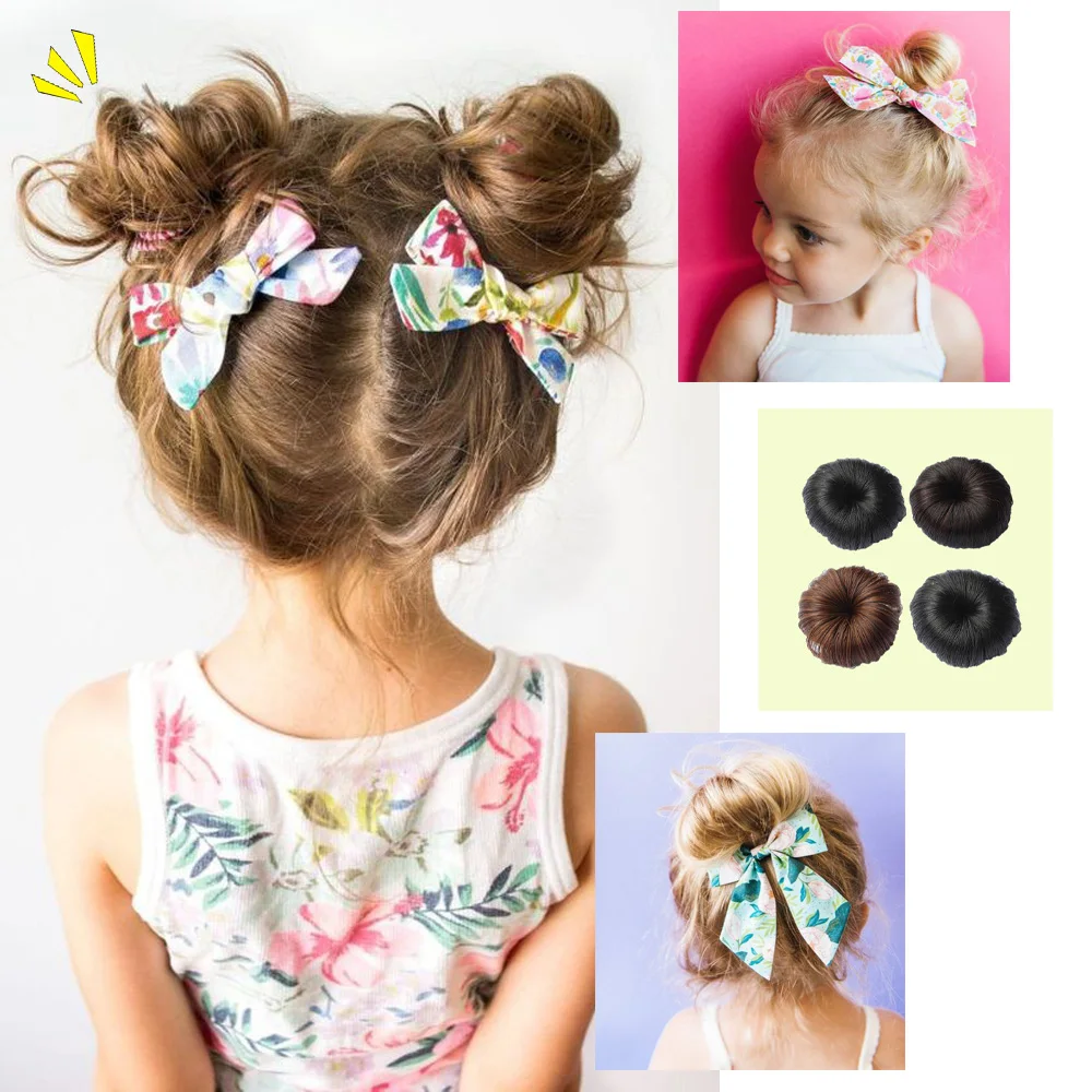 

DANBO 1Pchair Children's Clip Cute Female Wig Fashion and Realistic Fluffy Multicolor Short Curly Hair Synthetic Wig Headdress