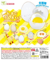 japan yell gashapon capsule toys simulation food mode duck goose crystal soil egg model toy collectibles