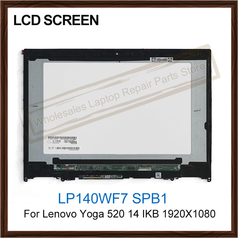  - 14, 0  LP140WF7 SPB1  Lenovo Yoga 520 14 IKB FHD 1920X1080, -     