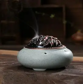 

Handmade Porcelain Incense Burner Ceramic Cone Incense Burner Holder Buddhist