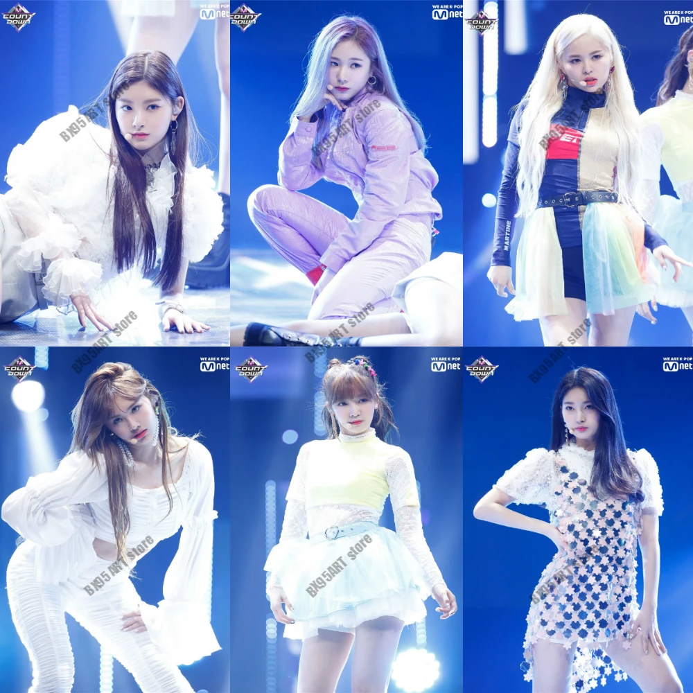 

Алмазная 5D картина «сделай сам» группы Kpop мозаика Everglow Bon шоколад альбом Алмазная вышивка полностью квадратная круглая украшение для дома