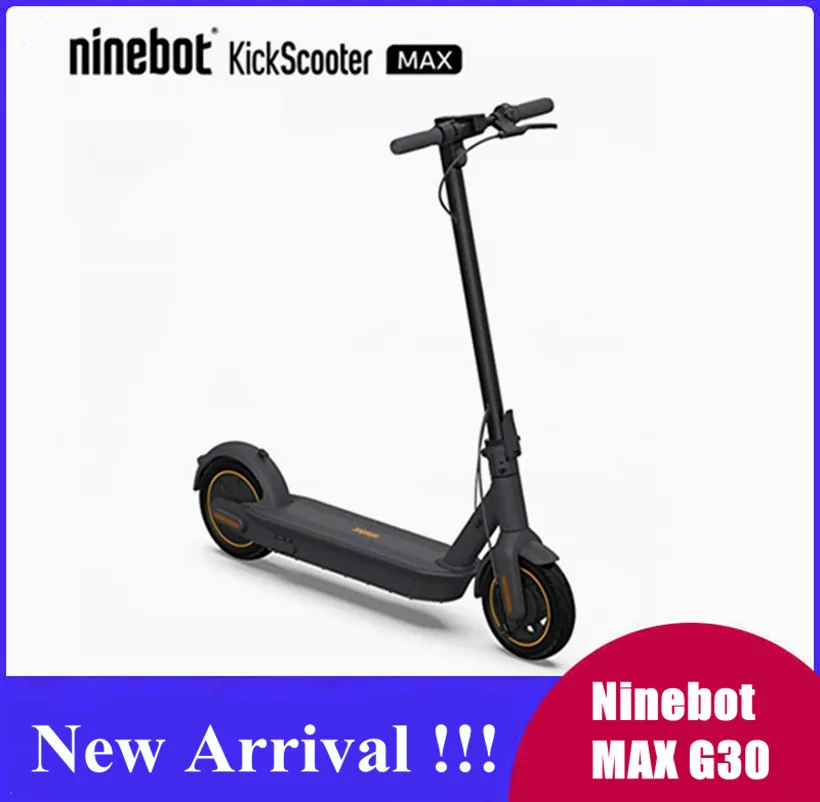 Ninebot MAX G30 Kickscooter 30 км/ч 65 км пробег умный электрический скутер 1" складной с управлением через приложение скейтборд Ховерборд