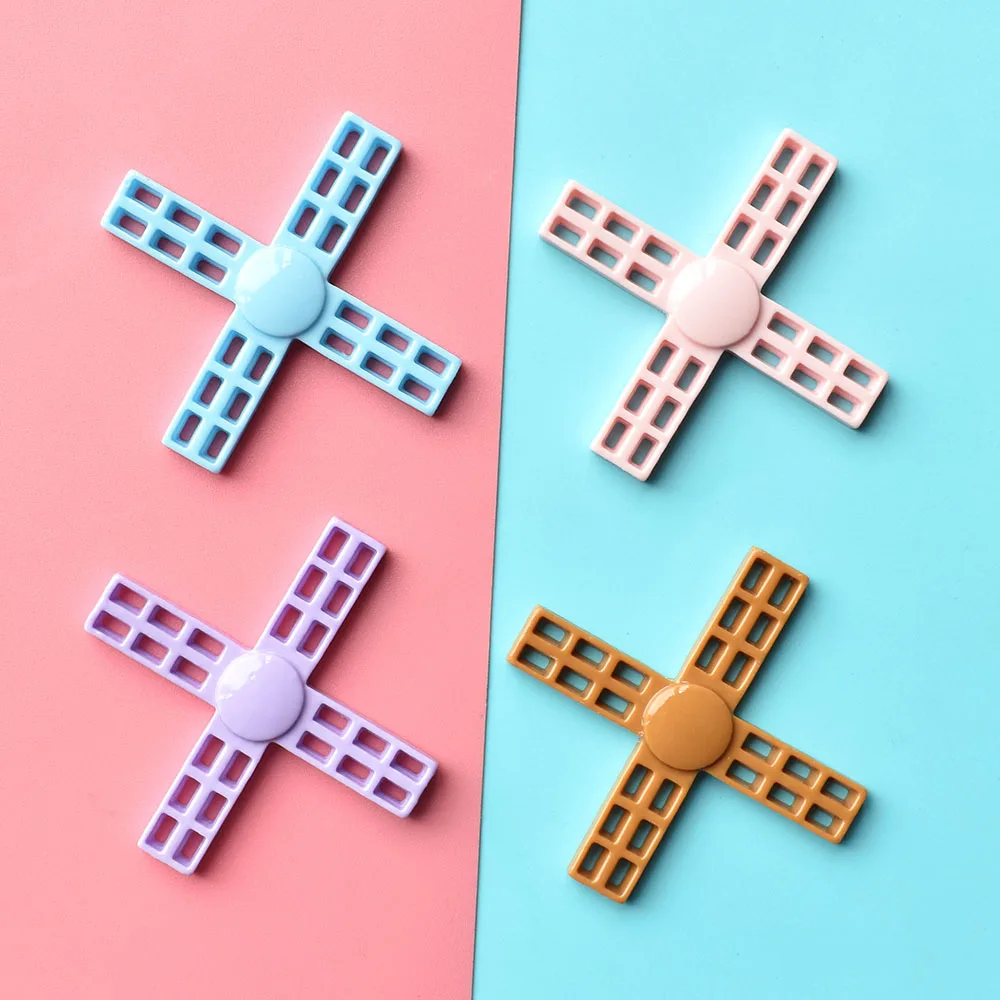 

10Pcs Creative Windmill Flat back Resin Cabochon Phone Case Decoration Crafts Scrapbooking DIY Hair Bows Center Accessories