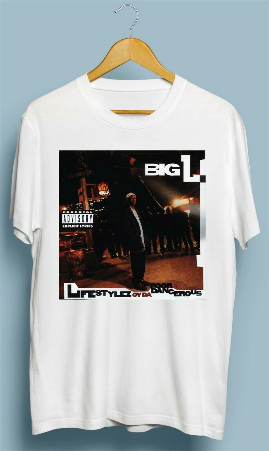 Vintage Big L Underground Lifestyle Hip Hop Rap Tshirt Size S M Xl 2Xl Fashion Tee Shirt | Мужская одежда