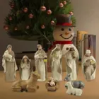 Статуэтка из смолы с изображением Христоса рождения Иисуса