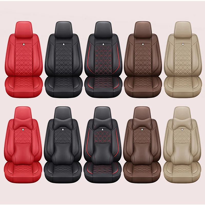 

(Front + Rear) Special Leather car seat covers Hyundai ENCINO ELANTRA i10 i20 Tucson IX35 IX25 Sonata Santafe Accent automobiles