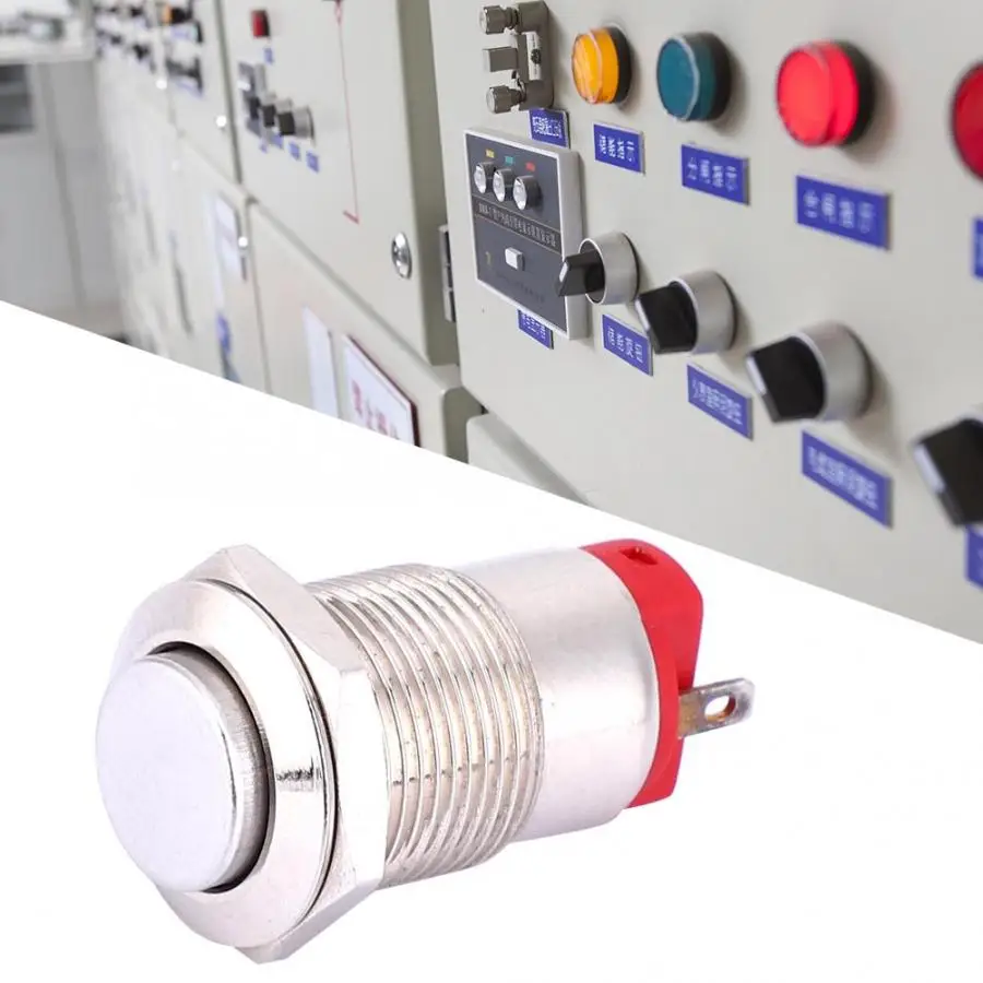 2 шт. металлический кнопочный переключатель шпильки с фиксацией