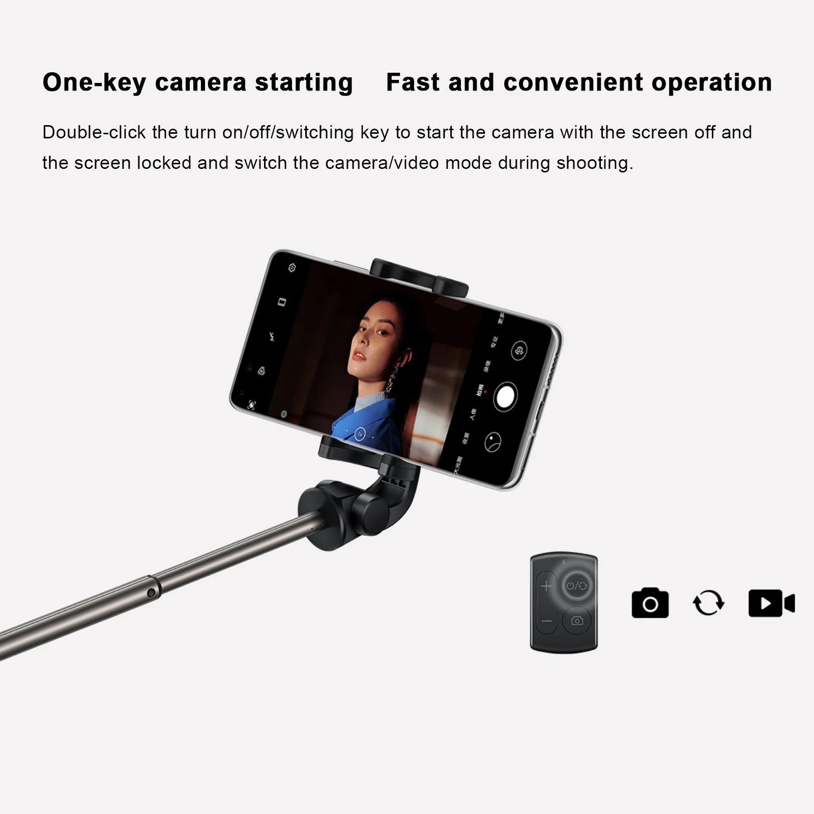 Huawei AF15 Portable Wireless Bluetooth Selfie Stick Tripod Monopod дистанционный затвор для iOS Android управление