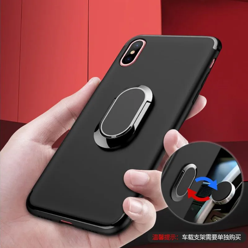 Чехол-подставка с кольцом-держателем для ZTE Blade Axon 7 Mini 10 Pro 11 SE A320 A610 A612 V6 Max D6 X7 Z7 |