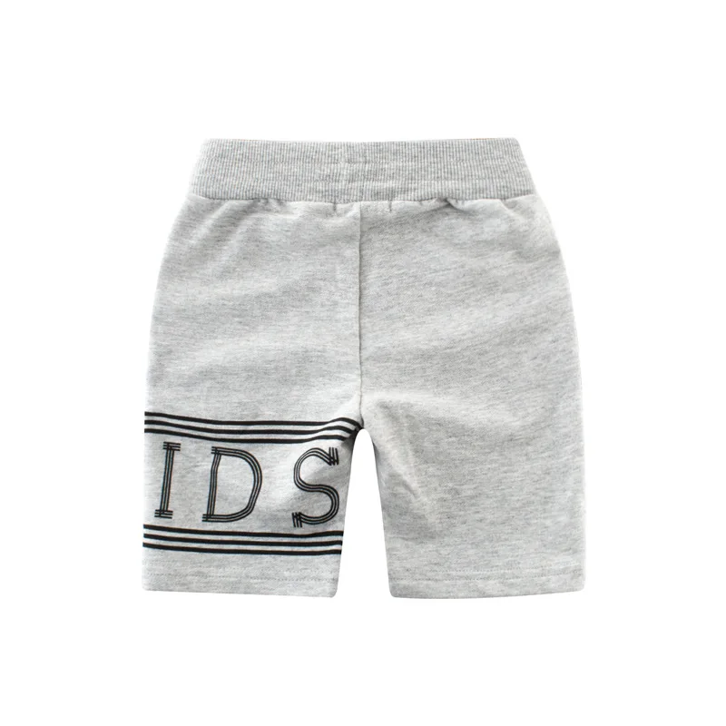 Свободные брюки для девочек летние пляжные мальчиков Короткие хлопковые шорты с