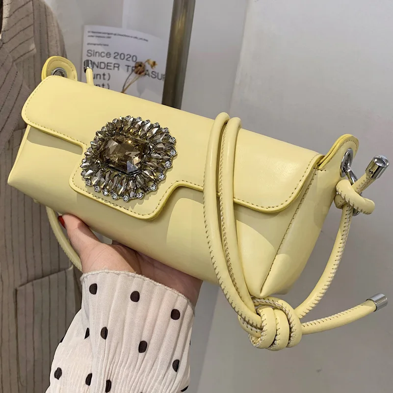 

Новые модные сумки со стразами, женские сумки, дизайнерская высококачественная повседневная сумка через плечо, осенняя универсальная сумк...