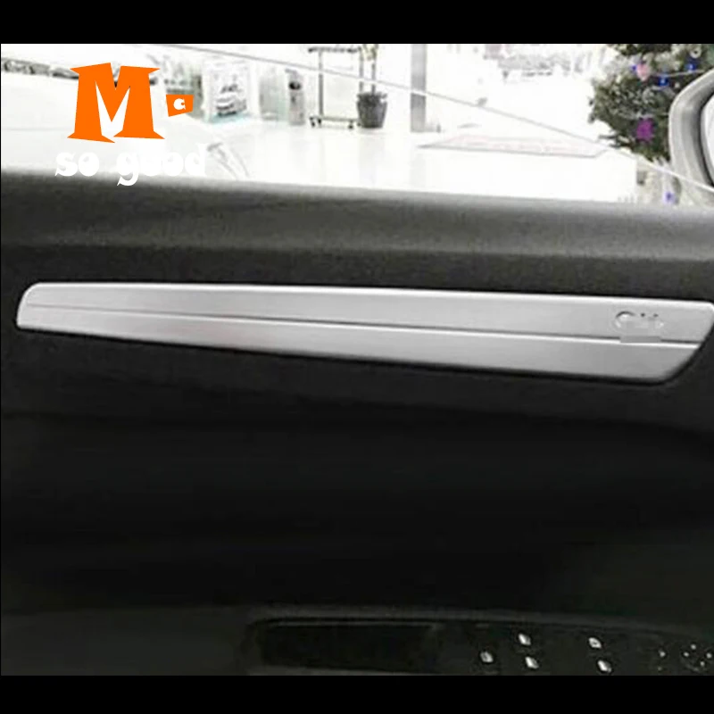 

Matte Shell Auto Accessories Decoration Styling Sticker 2016 4pcs for Citroen C4 Car Door Interior Decoration Strip Cover Trim