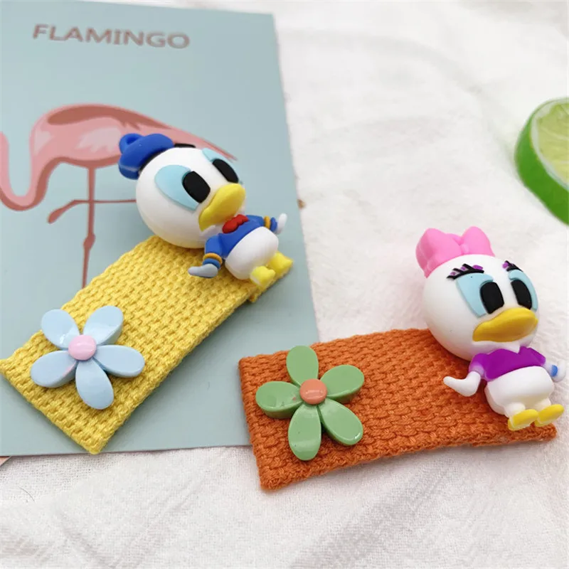 Disney 1 шт. с рисунком из мультфильма Микки заколка для волос в Корейском стиле