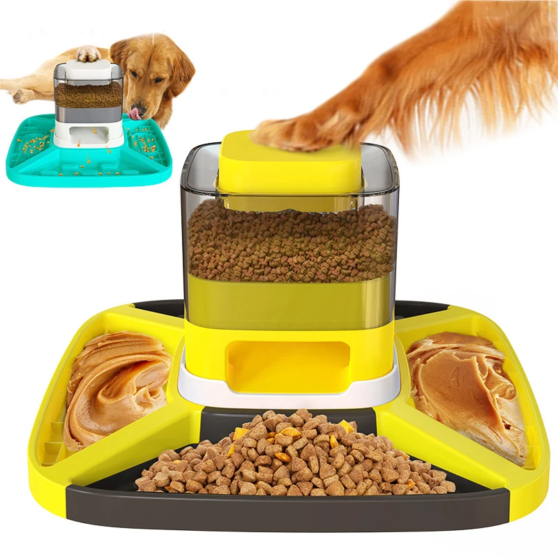 

Pet Dogs Cats Bowls Round Catapults for Food Spills Educational Slow-Food Toys Dog Toy Feeders to Protect Pets’Stomach Health