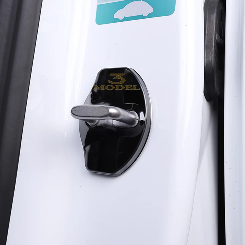 Металлическая 3D Пряжка из нержавеющей стали для дверного замка автомобильные