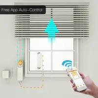 DIY Smart Motorized Chain Roller Blinds Shade Shutter Drive Motor Powered By Solar Panel and Charger for Bluetooth APP Control