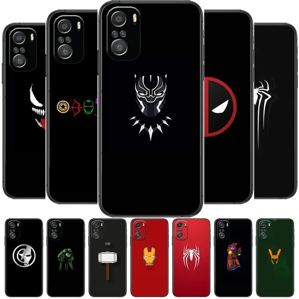 

Special Offer Marvel sign Phone case xiaomi redmi note 10 pro 6 7 7S 8 redmi note 8 PRO case Note 9 9S 9T 9se 10 5G cases