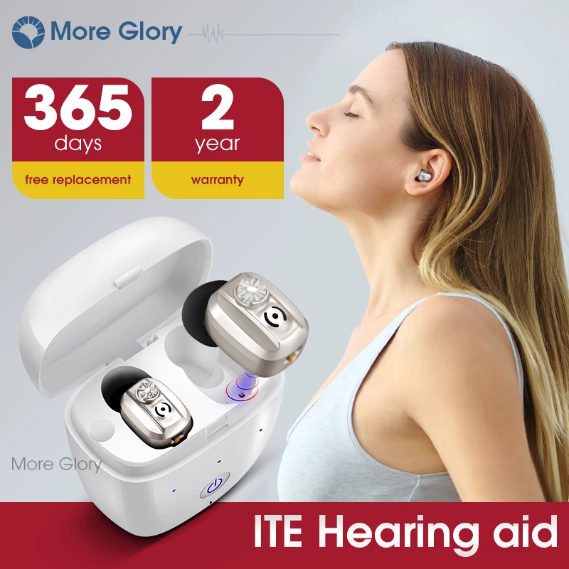 Невидимый цифровой мини слуховой аппарат с зарядным устройством|Слуховые