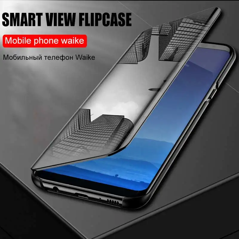Роскошный Magentic умный зеркальный чехол для телефона Xiaomi Redmi Note 7 6 5 4x K20 8 Pro