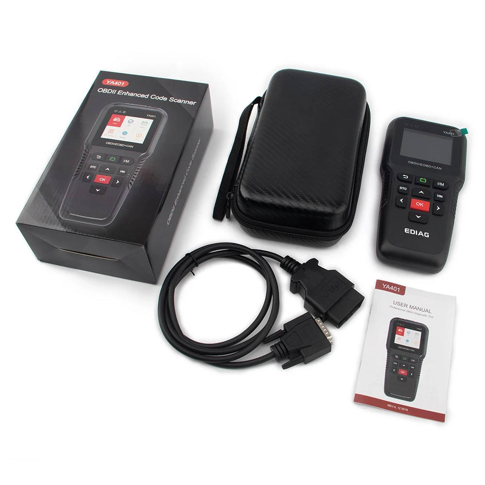 Считыватель кодов OBDII YA401 сканер инструмент поддержка бесплатного обновления