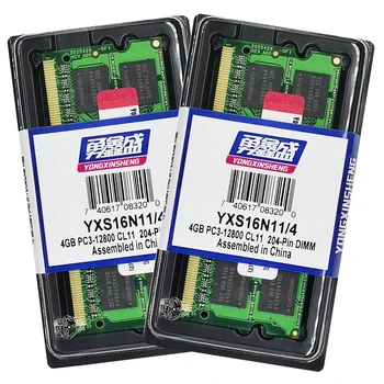 4GB 8GB DDR3 1600 MHz PC3-12800S 204 Pins So-Dimm Laptop Memory DDR3L 1.35V NON ECC Intel and AMD both Compatible Ram