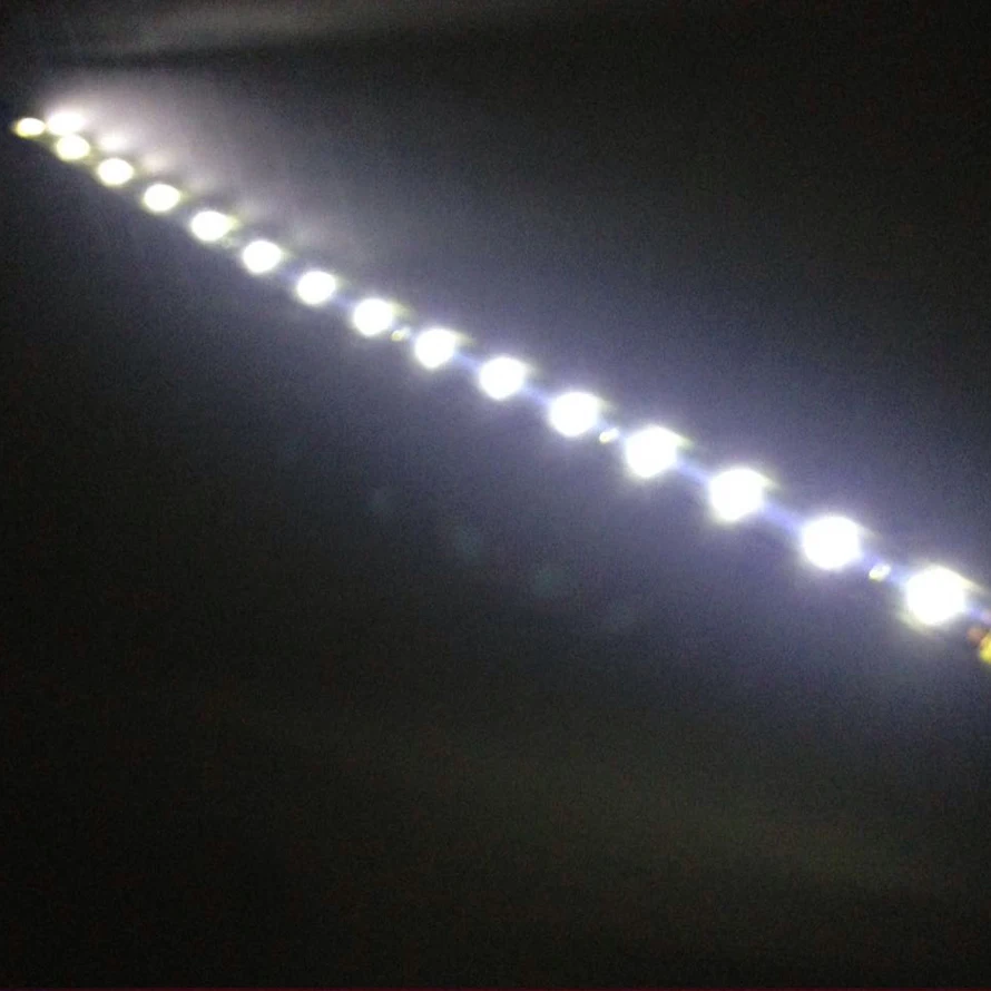 30CM Flexible LED Strip HighPower 12V 15SMD Car Daytime Running Waterproof Auto Decorative Light Red Blue Green Yellow White | Автомобили