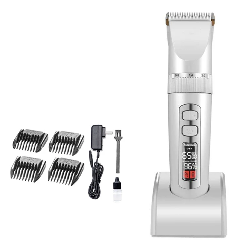 

Dog Shaver Clippers Cordless Electric Quiet Hair Clippers Set for Dog Cat Q1JB