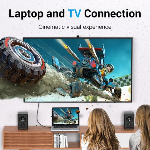 Кабель Vention Mini DisplayPort-HDMI