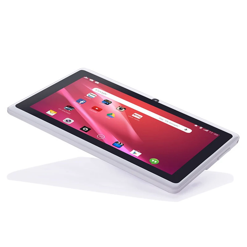 7 дюймов Детские Планшеты Android 4 ядра двойной Камера Wi-Fi Образование игры подарок
