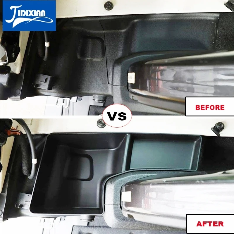 Продажа JIDIXIAN 2 шт., ящик для хранения БАГАЖНИКА АВТОМОБИЛЯ, органайзер для Jeep Wrangler JL 4 двери 2018, 2019, 2020, аксессуары для 2021