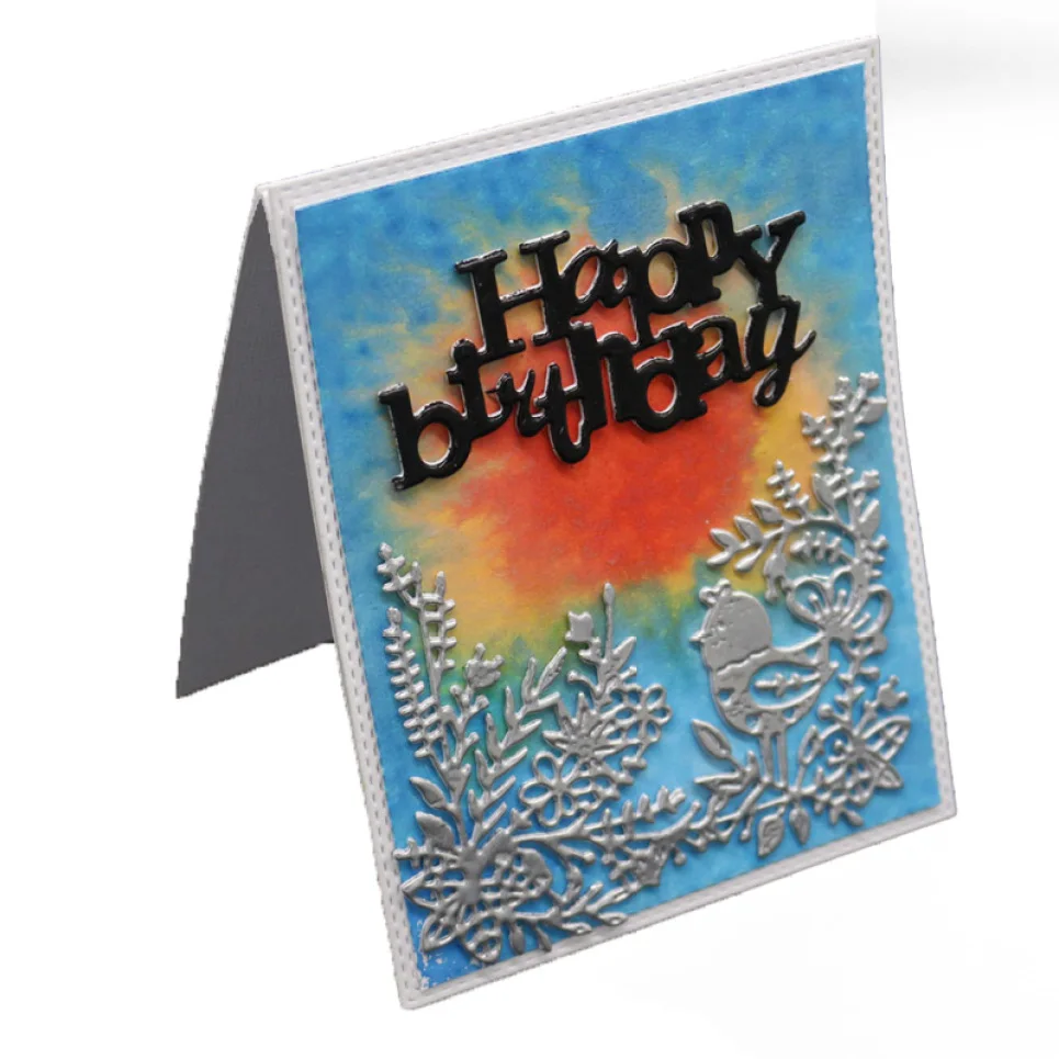 

2020 New Tree Branch Bird Metal Cutting Dies Stencils for DIY Scrapbooking Decorative Crafts Embossing Paper Cards